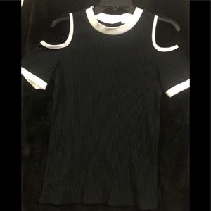 Top with open shoulders